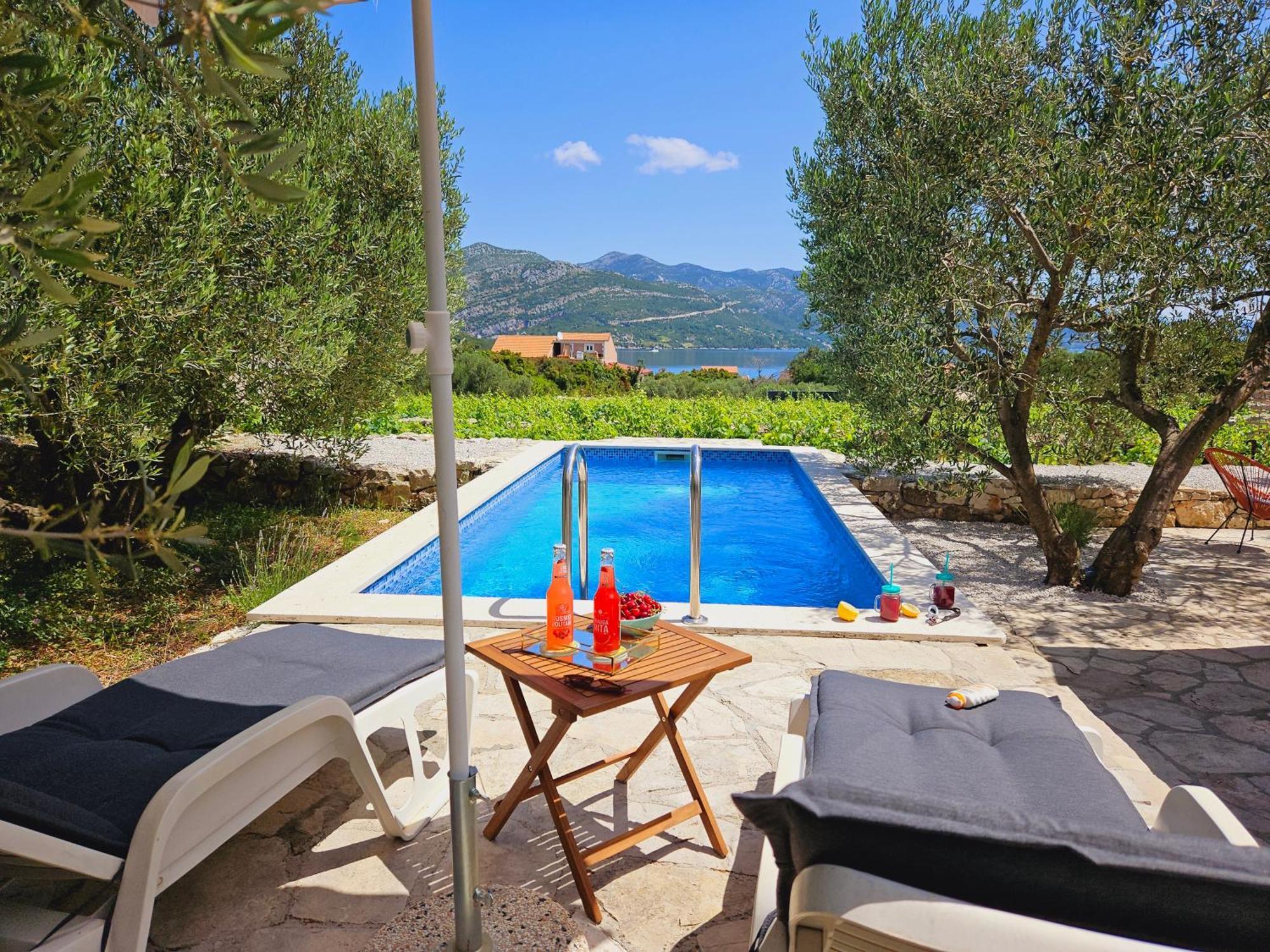Willa Vineyard House & Olive Grove House Račišće Zewnętrze zdjęcie